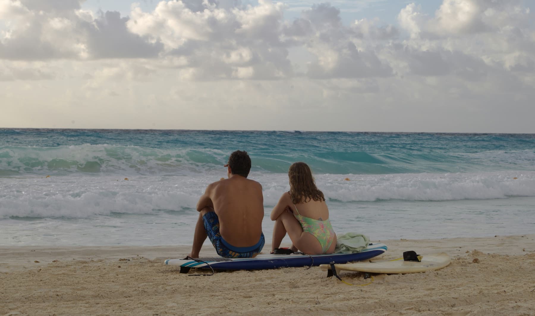 Playa del Caribe en la Zona Hotelera de Cancún