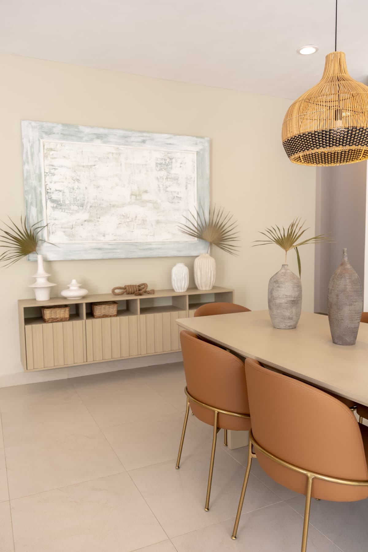 Comedor de residencia muestra en Palmara